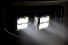 Cargar imagen en el visor de la galería, LED Light Kit Fog Mount Dual 2 Inch Black Pairs Spot/Flood Ford F-150 (15-17) Rough Country