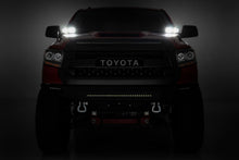 Load image into Gallery viewer, Toyota 2-inch LED Lower Windshield Ditch Kit (14-20 Tundra Black Series Spot and Flood Pattern Combo) Rough Country