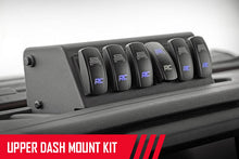 Cargar imagen en el visor de la galería, MLC-6 Multiple Light Controller Upper Dash Mount Kit 18-Up Wrangler JL, 20 Gladiator JT Rough Country