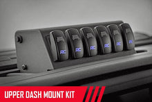 Cargar imagen en el visor de la galería, MLC-6 Multiple Light Controller Upper Dash Mount Kit 18-Up Wrangler JL, 20 Gladiator JT Rough Country