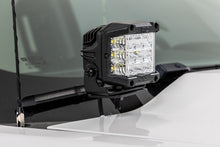 Load image into Gallery viewer, LED Ditch Light Kit 2in Black Pair Spot Silverado/Sierra 1500 (14-18 &amp; Classic) Rough Country