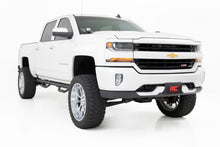 Load image into Gallery viewer, LED Ditch Light Kit 2in Black Pair Amber DRL Silverado/Sierra 1500 (14-18 &amp; Classic) Rough Country