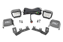 Cargar imagen en el visor de la galería, LED Ditch Light Kit 3in OSRAM Pair Wide Silverado/Sierra 1500 (14-18 &amp; Classic) Rough Country