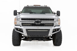 LED Light Ditch Mount 2 Inch Black Pair Amber DRL Chevy 1500 (2007-2013) Rough Country