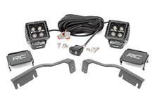 Load image into Gallery viewer, LED Light Kit Ditch Mount 2 Inch Black Pair Amber DRL Nissan Frontier (22-26) Rough Country