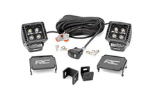 Load image into Gallery viewer, LED Light Kit Ditch Mount 2 Inch Black Pair White DRL Toyota Tundra (22-26) Rough Country