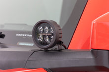 Load image into Gallery viewer, LED Light Kit Ditch Mount 3.5 Inch Black Round Pair Amber DRL Ford Bronco (21-25) Rough Country