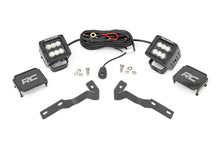 Load image into Gallery viewer, LED Light Kit Ditch Mount 2 Inch Black Pair Flood Toyota Tacoma (16-23) Rough Country