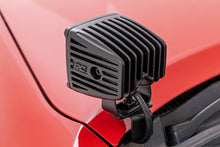 Load image into Gallery viewer, LED Light Kit Ditch Mount 2 Inch Black Pair White DRL  Toyota Tacoma (05-15) Rough Country