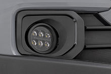 Load image into Gallery viewer, LED Fog Light Kit 3.5 Inch Round Black Series Amber DRL Toyota Tacoma (16-23) Rough Country