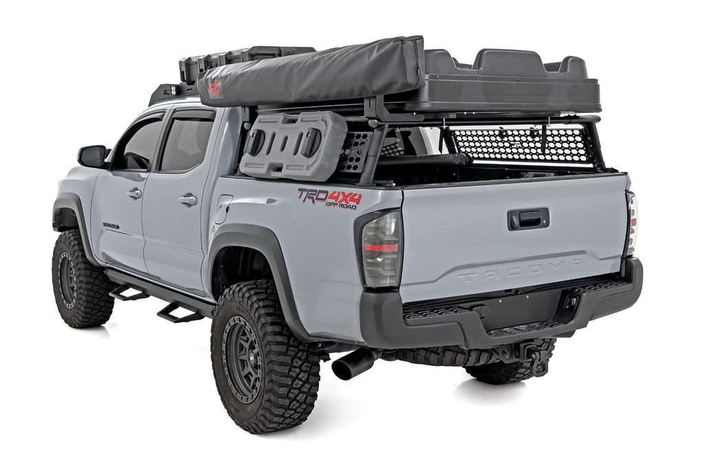 SRL2 Adj Aluminum Step Double Cab Toyota Tacoma 2WD/4WD (2005-2023) Rough Country