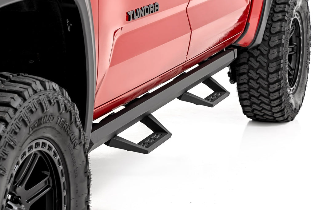 SRL2 Adj Aluminum Steps CrewMax Toyota Tundra 2WD/4WD (2022-2026) Rough Country