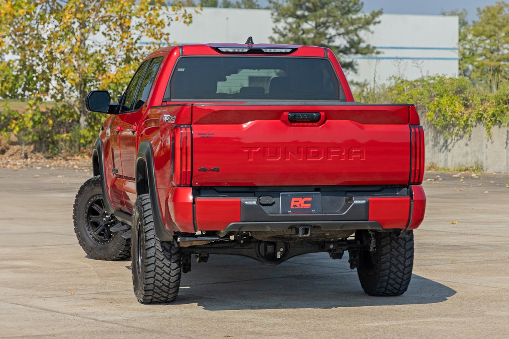 SRL2 Adj Aluminum Steps CrewMax Toyota Tundra 2WD/4WD (2022-2026) Rough Country