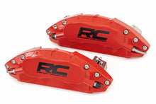 Cargar imagen en el visor de la galería, Caliper Covers Front and Rear Red Silverado/Sierra 2500HD/3500HD (20-26) Rough Country