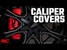 Cargar imagen en el visor de la galería, RC Caliper Cover Red Mechanical RR Brakes 15-20 Ford F-150 2WD/4WD Rough Country