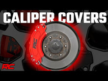 Cargar imagen en el visor de la galería, Caliper Cover Red Jeep Gladiator JT/Wrangler 4XE/Wrangler JL (18-UP) Rough Country