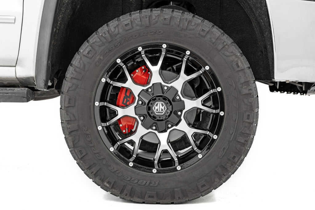 Caliper Covers Front and Rear Red Ford F-150 2WD/4WD (2021-2026) Rough Country