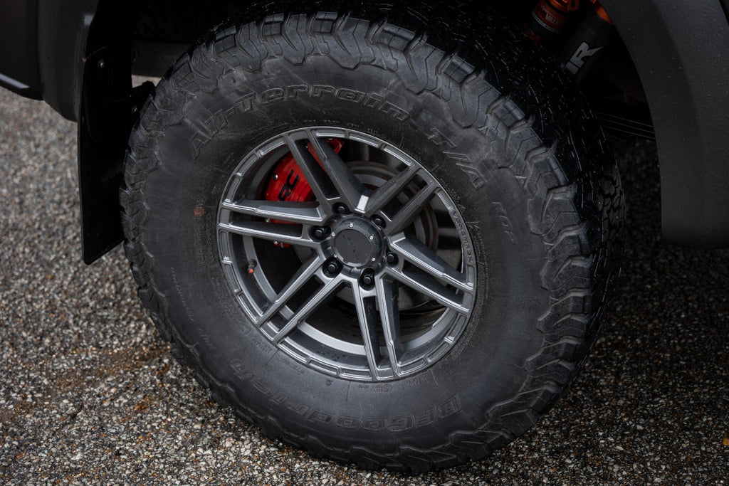 Caliper Covers Rear Red Mech Brake Ford Expedition/F-150/Raptor Rough Country