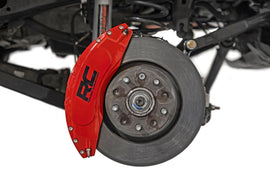 Caliper Covers Front and Rear Red Sport Jeep Gladiator JT/Wrangler JL (18-26) Rough Country