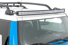 Cargar imagen en el visor de la galería, LED Light Windshield Kit 50 Inch Curved Dual Row Black Series 07-14 Toyota FJ Cruiser Rough Country