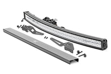 Load image into Gallery viewer, LED Light Windshield Kit 50 Inch Curved Dual Row Chrome Series with White DRL 07-14 FJ Cruiser Rough Country