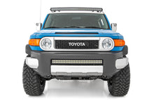 Load image into Gallery viewer, LED Light Windshield Kit 50 Inch Curved Dual Row Chrome Series with White DRL 07-14 FJ Cruiser Rough Country