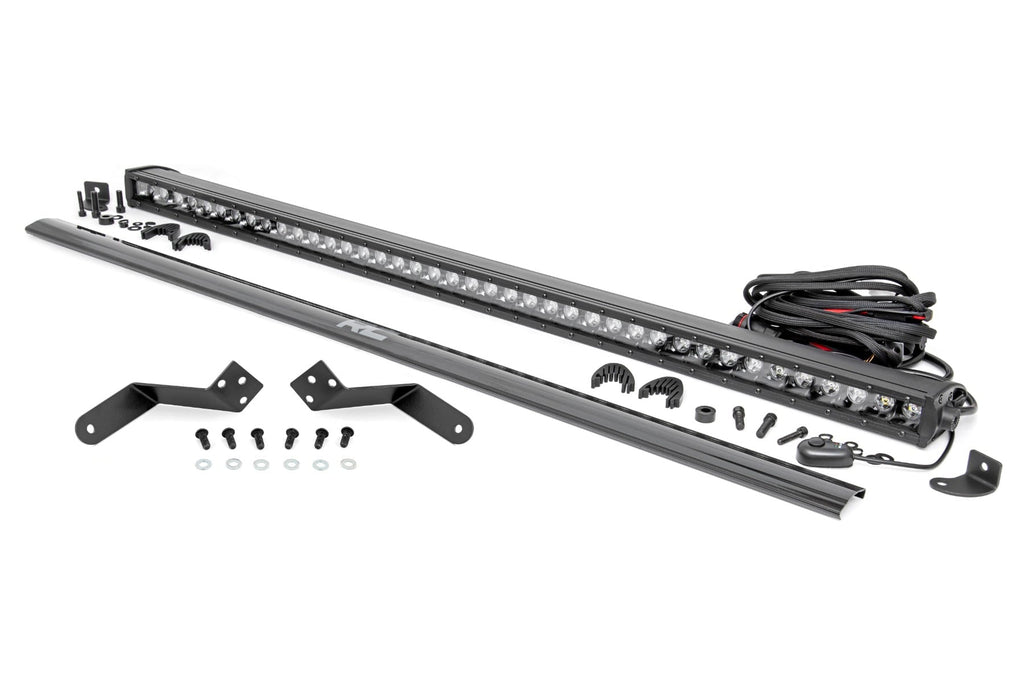 LED Light Kit Rear Mount 50 Inch Black-Series Single Row CFMOTO UFORCE U10 Pro Rough Country