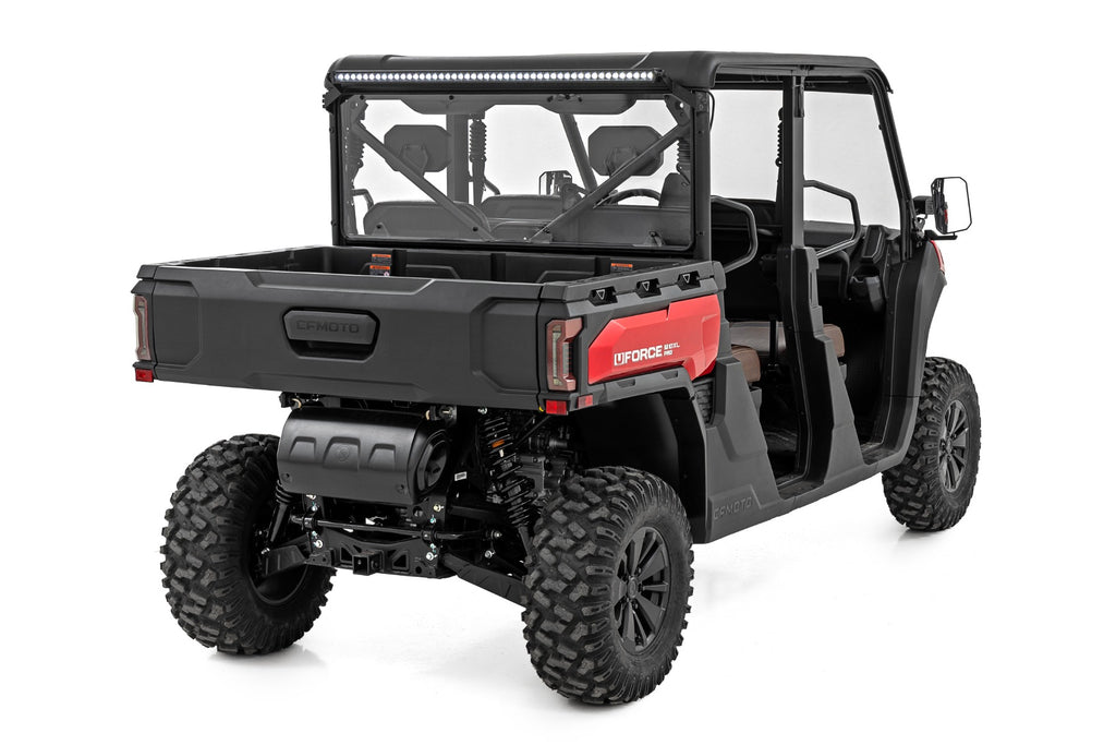 LED Light Kit Rear Mount 50 Inch Black-Series Single Row CFMOTO UFORCE U10 Pro Rough Country