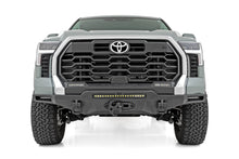 Load image into Gallery viewer, Hybrid Front Bumper 12000S Black LED w/ Amber DRL Toyota Tundra (22-26) Rough Country