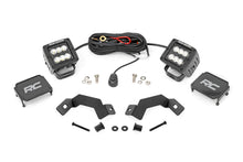 Cargar imagen en el visor de la galería, LED Light Kit Ditch Mount 2 Inch Black Pair Flood Toyota Land Cruiser (24-26) Rough Country
