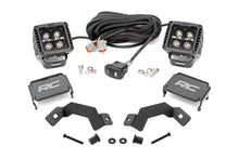 Cargar imagen en el visor de la galería, LED Light Kit Ditch Mount 2 Inch Black Pair Amber DRL Toyota Land Cruiser (24-26) Rough Country