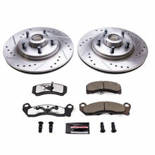Cargar imagen en el visor de la galería, Power Stop 84-86 Ford Mustang Front Z26 Street Warrior Brake Kit