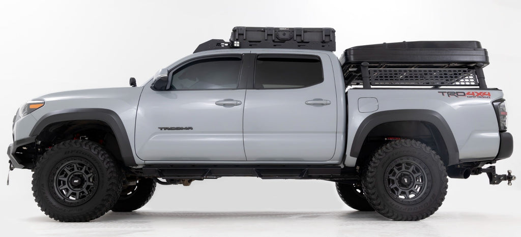 Bed Rack Half Rack Aluminum Toyota Tacoma 2WD/4WD (2005-2023) Rough Country