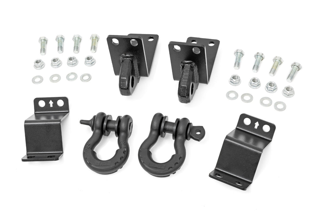 Rear Shackle Kit D-Ring Combo Toyota Tacoma 2WD/4WD (2024-2026) Rough Country