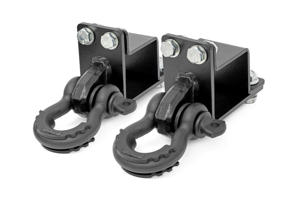 Rear Shackle Kit D-Ring Combo Toyota Tacoma 2WD/4WD (2024-2026) Rough Country