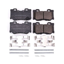 Cargar imagen en el visor de la galería, Power Stop 09-13 Infiniti FX50 Rear Z17 Evolution Ceramic Brake Pads w/Hardware