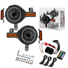Load image into Gallery viewer, Oracle 2021+ Ford Bronco Oculus Bi-LED Projector Headlights - ColorSHIFT LED SEE WARRANTY
