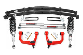 3.5 Inch Lift Kit Red UCA N3 Struts w/ Rear Leaf Springs Toyota Tacoma 2WD/4WD (2005-2023) Rough Country