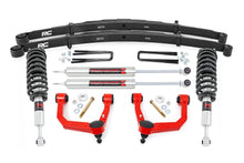 Cargar imagen en el visor de la galería, 3.5 Inch Lift Kit Red UCA M1 Struts w/ Rear Leaf Springs Toyota Tacoma 2WD/4WD (2005-2023) Rough Country