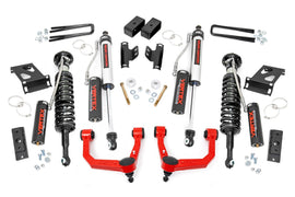 3.5 Inch Lift Kit UCA Vertex Red Toyota Tacoma 2WD/4WD (2005-2023) Rough Country