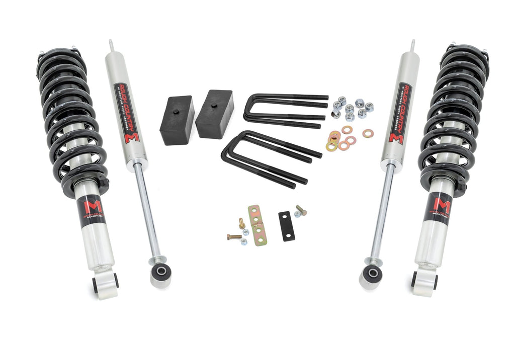 2.5 Inch Lift Kit M1 Struts/M1 Toyota Tundra 4WD (2000-2006) Rough Country