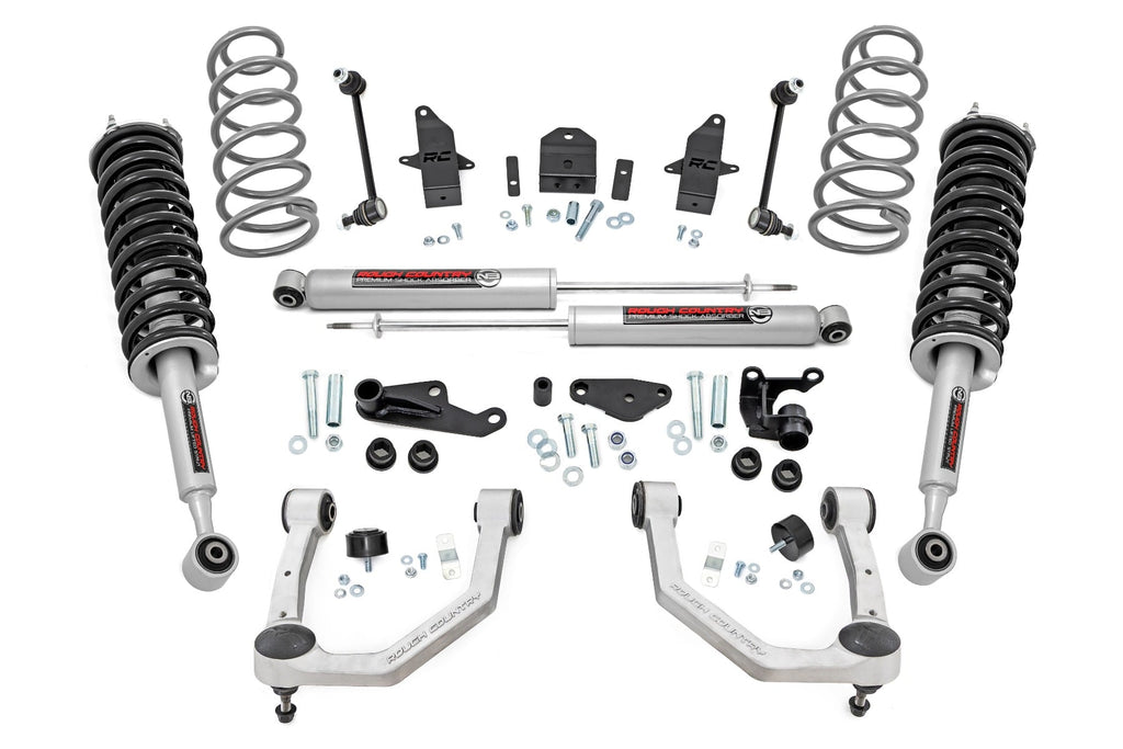 3.5 Inch Lift Kit N3 w/ Rear Shocks Toyota Tacoma 4WD (2024-2026) Rough Country