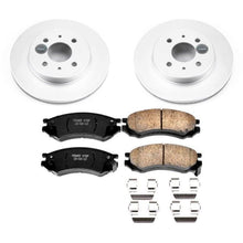 Cargar imagen en el visor de la galería, Power Stop 91-92 Saturn SC Front Z17 Evolution Geomet Coated Brake Kit