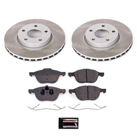 Power Stop 04-11 Volvo S40 Front Semi-Coated Rotor Kit