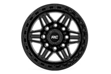 Load image into Gallery viewer, 76 Series Wheel Simulated Bead Lock Gloss Black 17x9 5x4.5 +0mm Rough Country