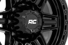 Cargar imagen en el visor de la galería, 76 Series Wheel Simulated Beadlock Gloss Black 17x9 8x170 -12mm Rough Country
