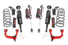 Cargar imagen en el visor de la galería, 3 Inch Lift Kit Upper Control Arms RR Coils Vertex Red Toyota 4Runner (10-24) Rough Country