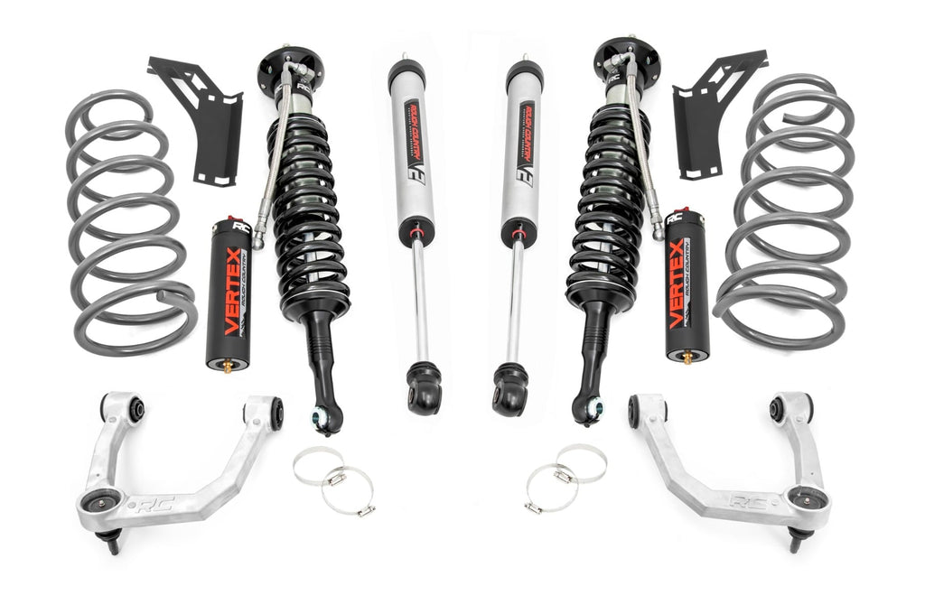 3 Inch Lift Kit Upper Control Arms RR Coils Vertex/V2 Struts Toyota 4Runner (10-24) Rough Country