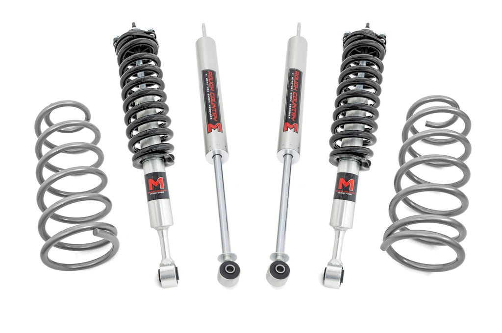 2 Inch Lift Kit RR Coils M1 Struts Toyota 4Runner 4WD (2010-2024) Rough Country