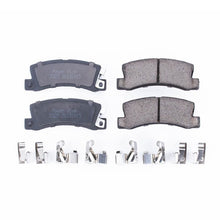 Cargar imagen en el visor de la galería, Power Stop 90-92 Geo Prizm Rear Z17 Evolution Ceramic Brake Pads w/Hardware